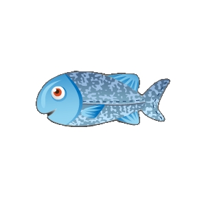 Acidwash Denim Fish